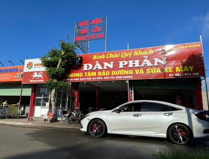 sữa xe đàn phản